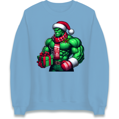 The Hulk Santa Sweatshirt