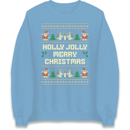Holly Jolly Merry Christmas Sweatshirt