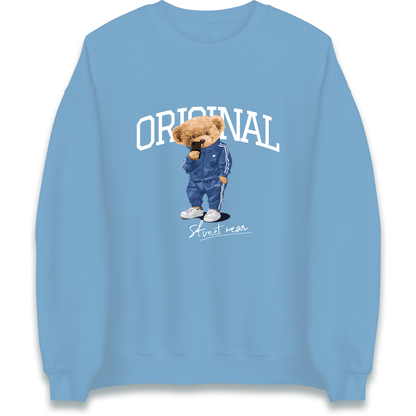 Teddy Bear Original Streetwear Sweatshirt