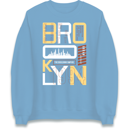 Brooklyn New York Urban District Sweatshirt