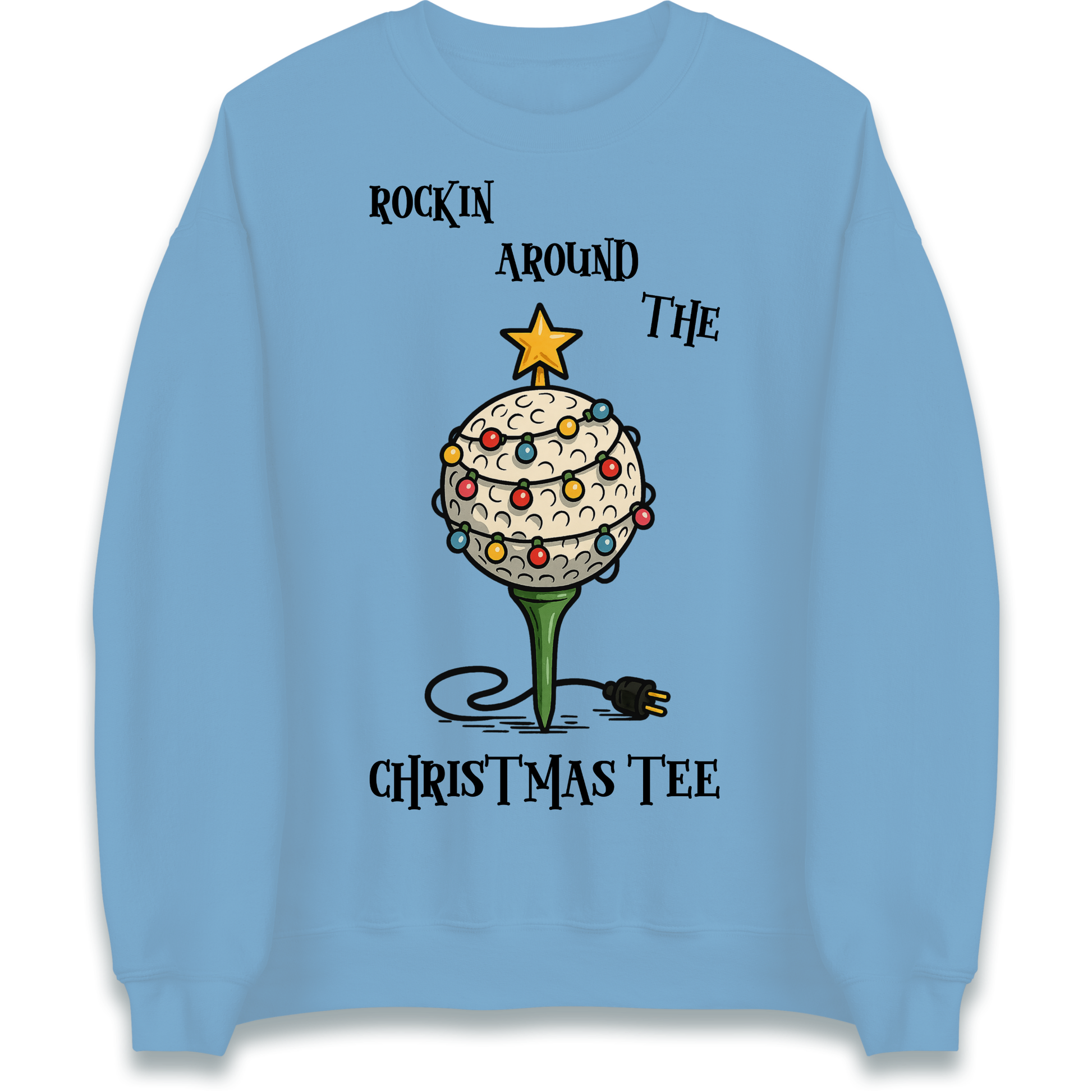 Golf Christmas Sweatshirt
