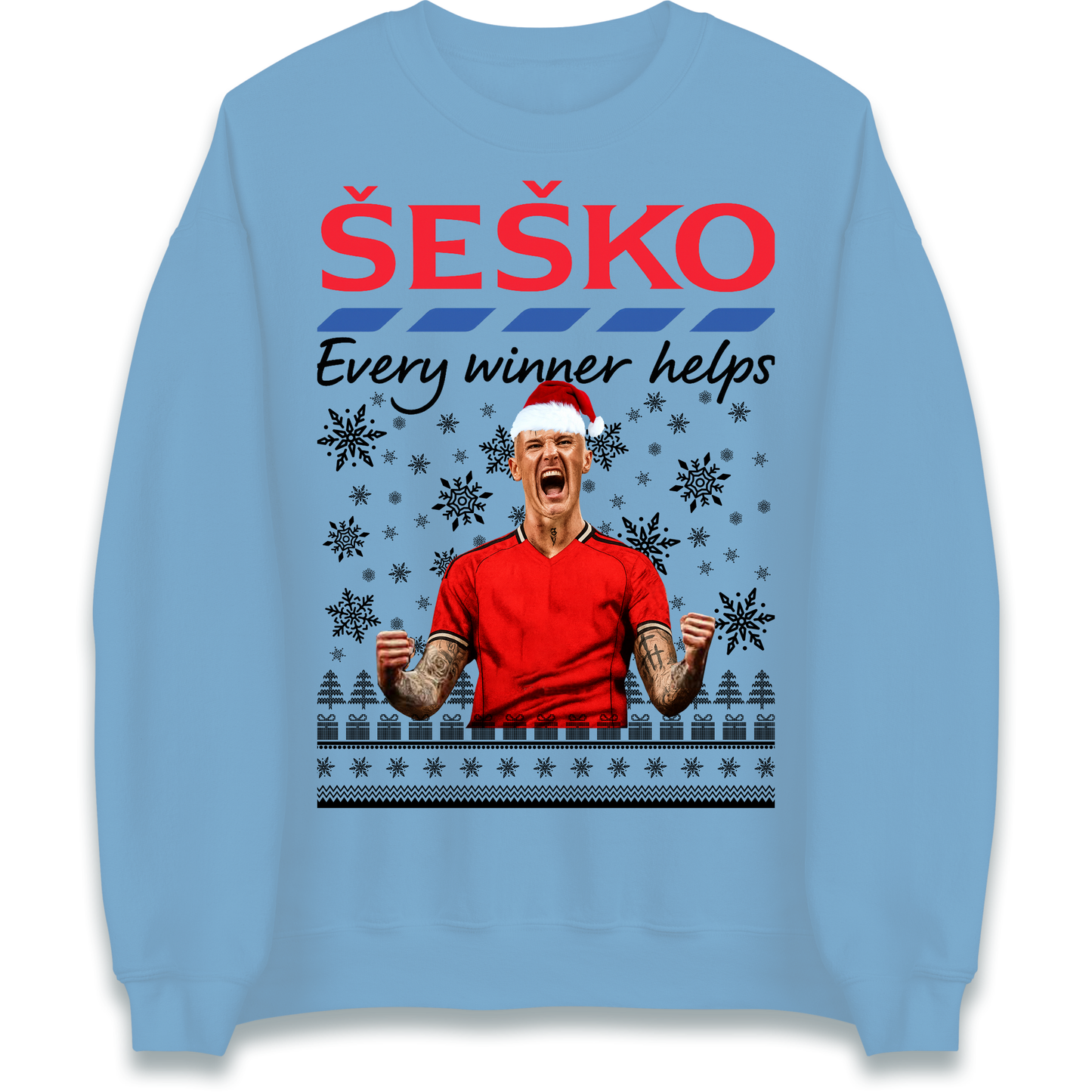 Benjamin Sesko Christmas Sweatshirt
