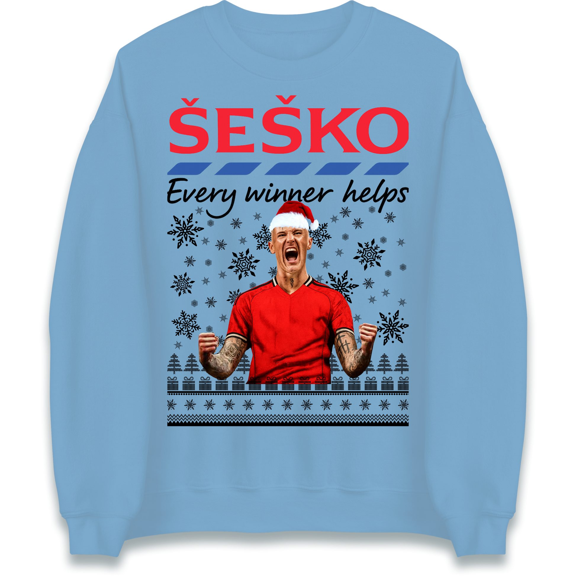 Benjamin Sesko Christmas Sweatshirt