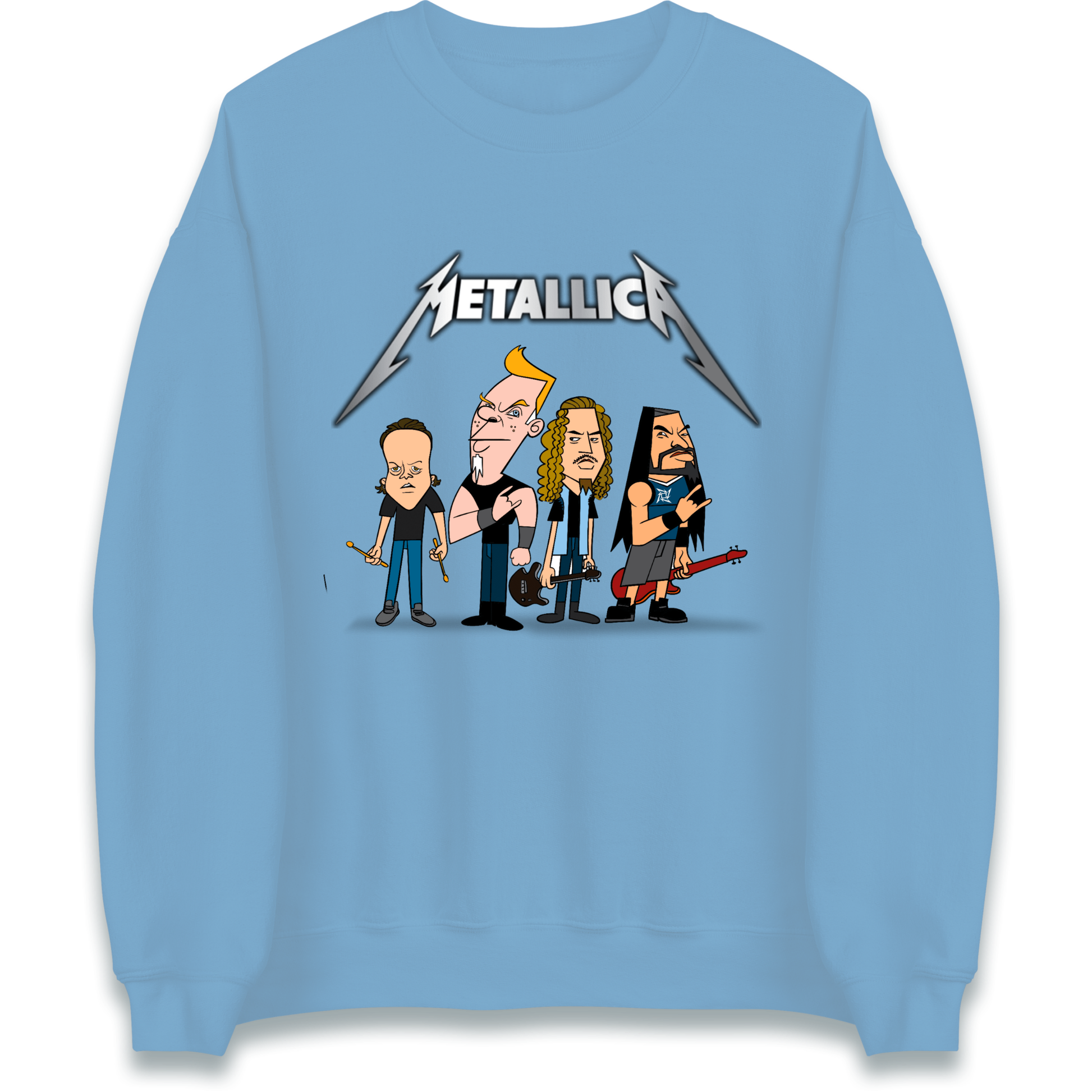 Metallica Cartoon Sweatshirt