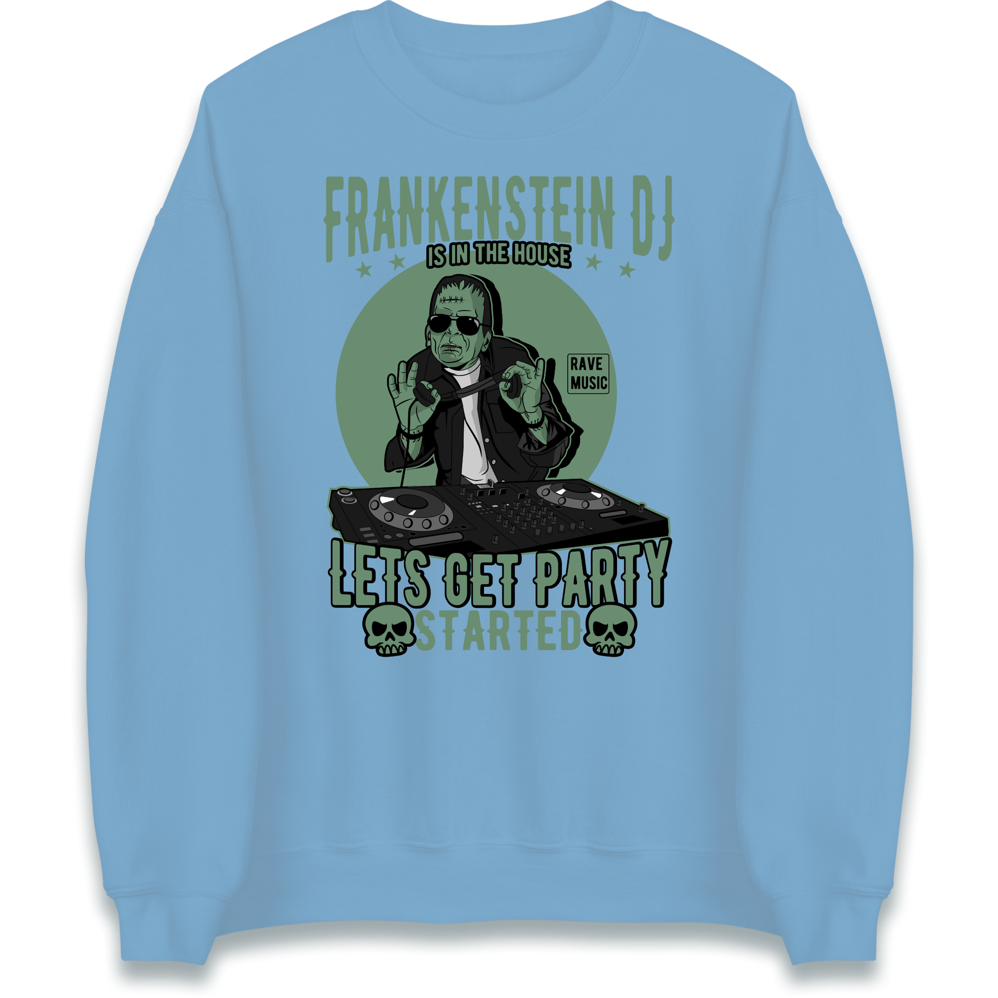 Frankenstein DJ Sweatshirt