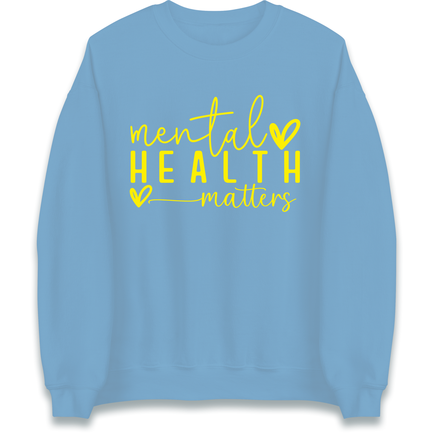 Yellow Mental Health Sweatshirt