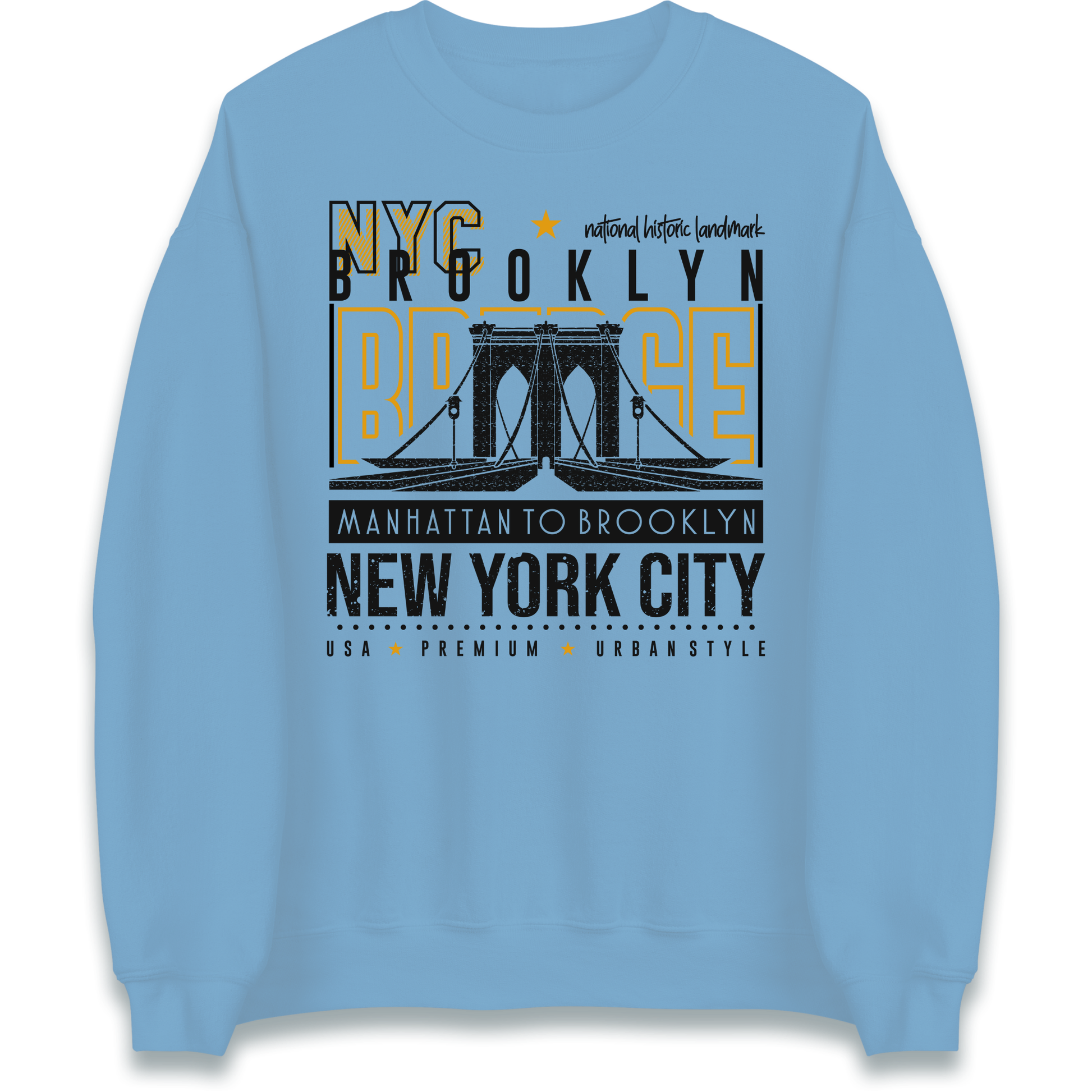 NYC Brooklyn Bridge Sweatshirt