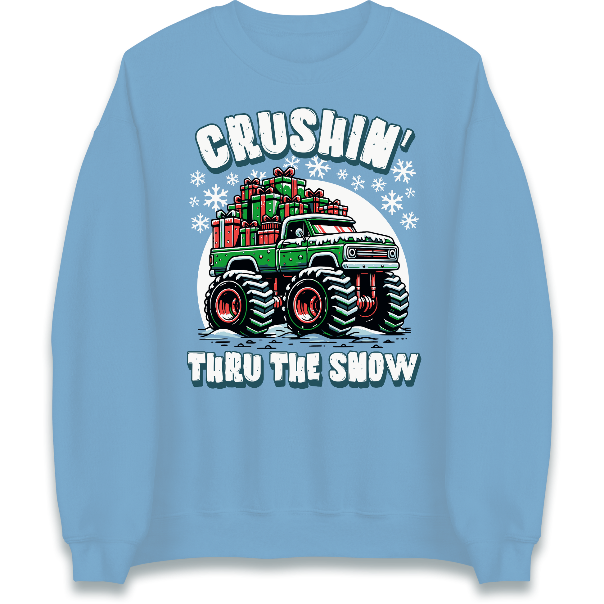 Crushin Thru The Snow Sweatshirt