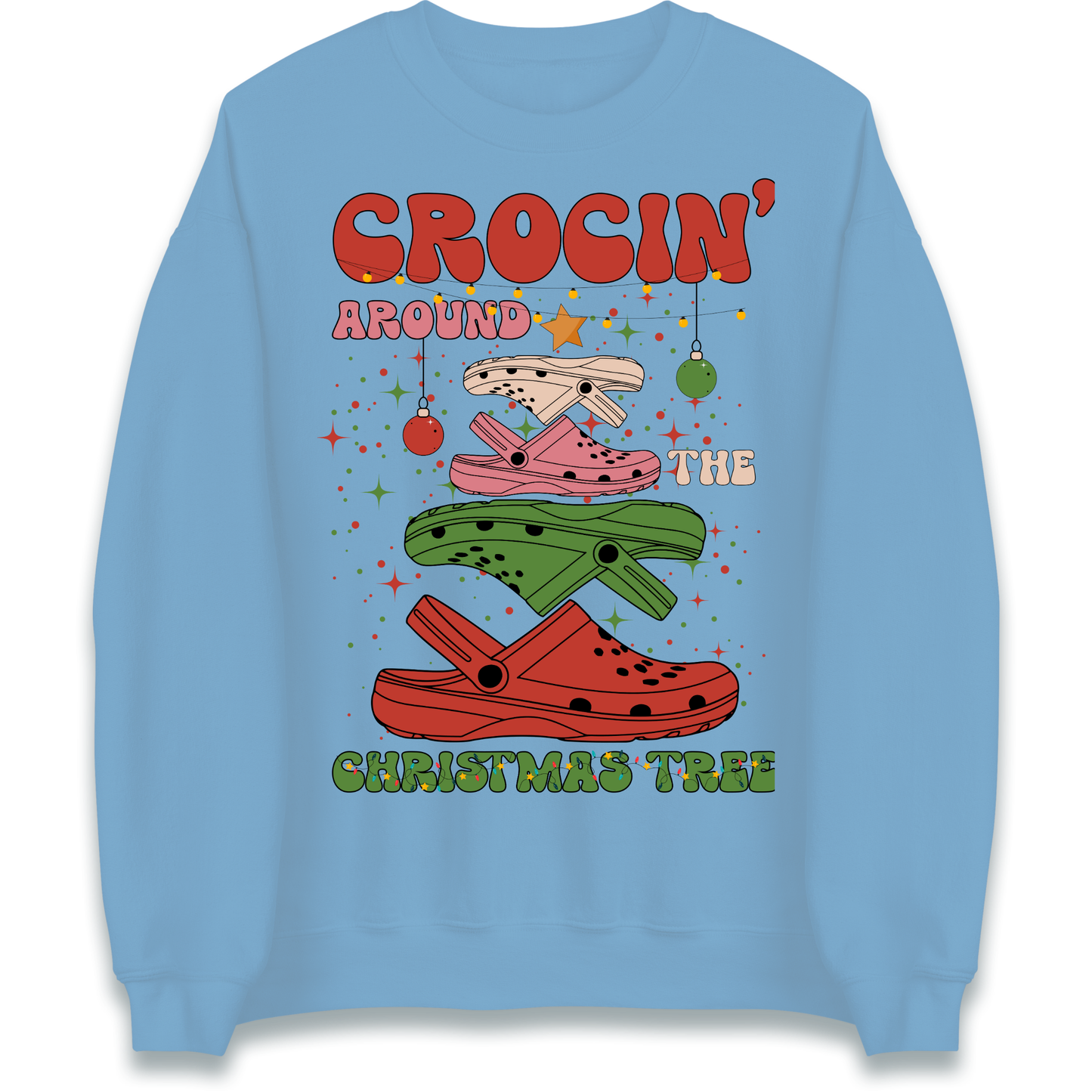 Crockin Around the Christmas Tree Christmas Sweatshirt