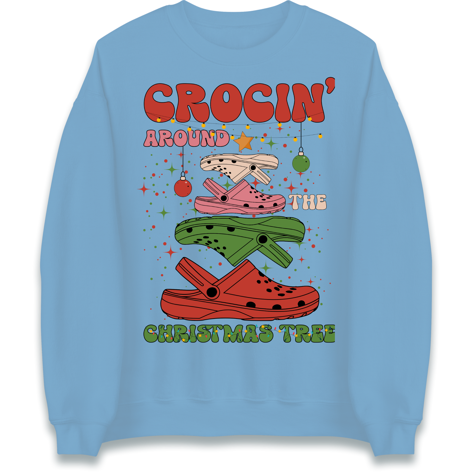 Crockin Around the Christmas Tree Christmas Sweatshirt