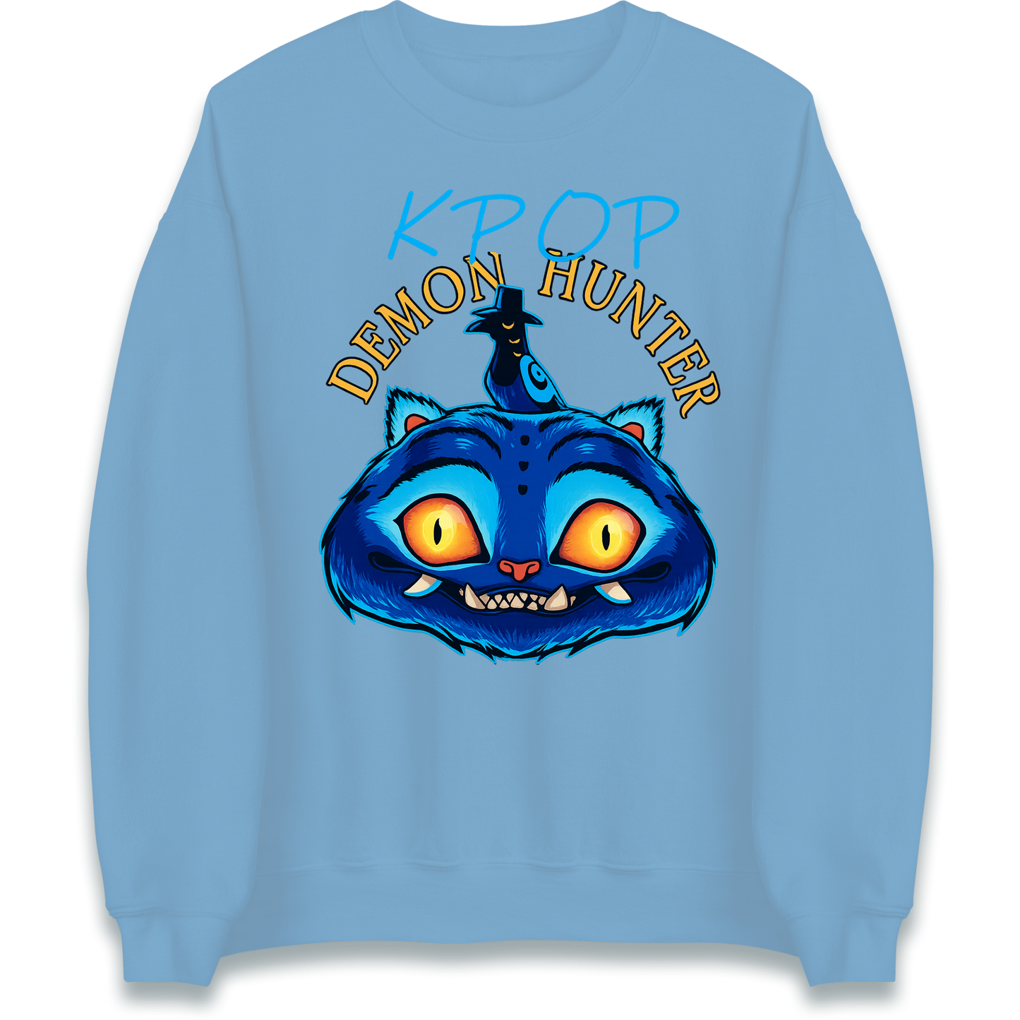 Kpop Demon Hunter Derpy Tiger Sweatshirt