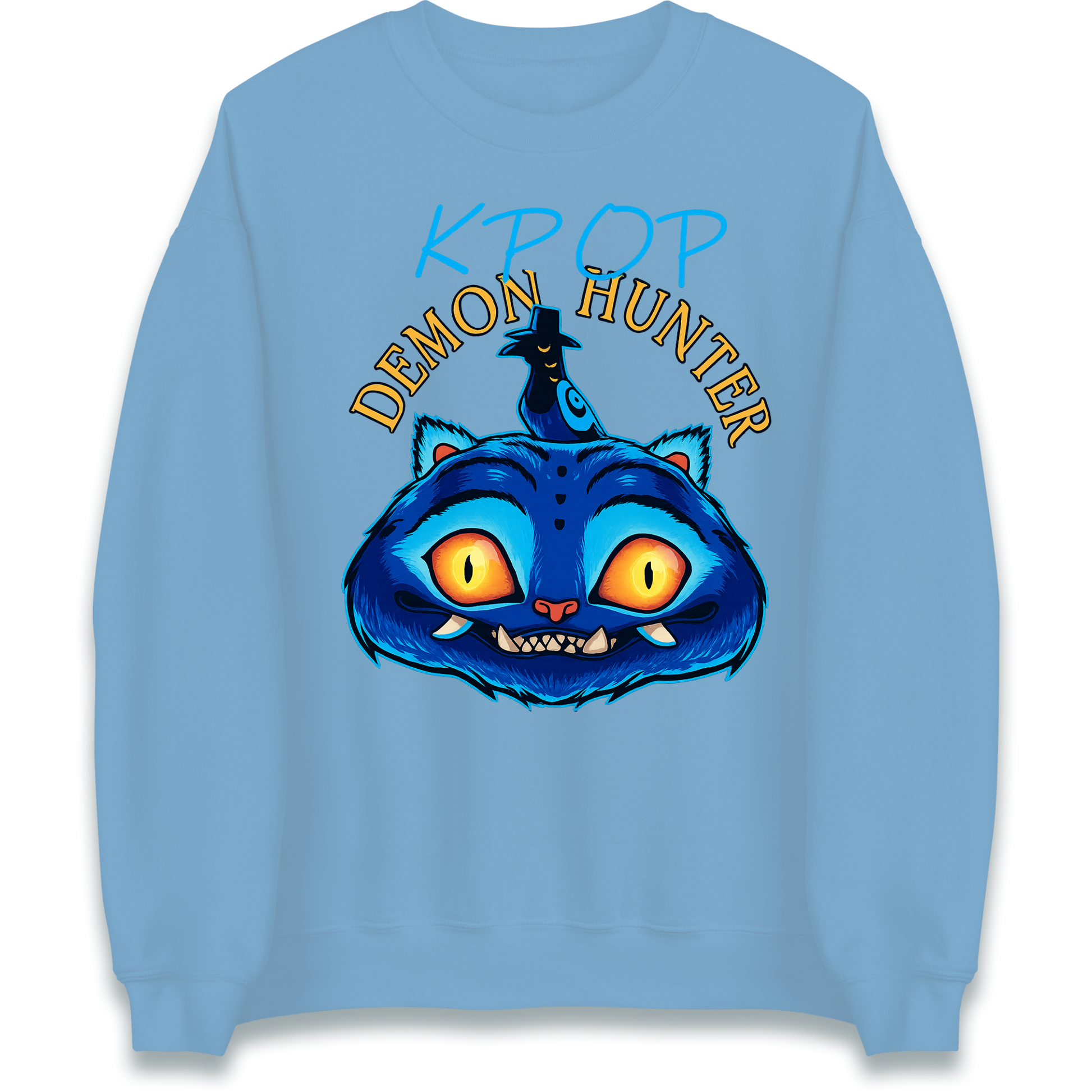 Kpop Demon Hunter Derpy Tiger Sweatshirt