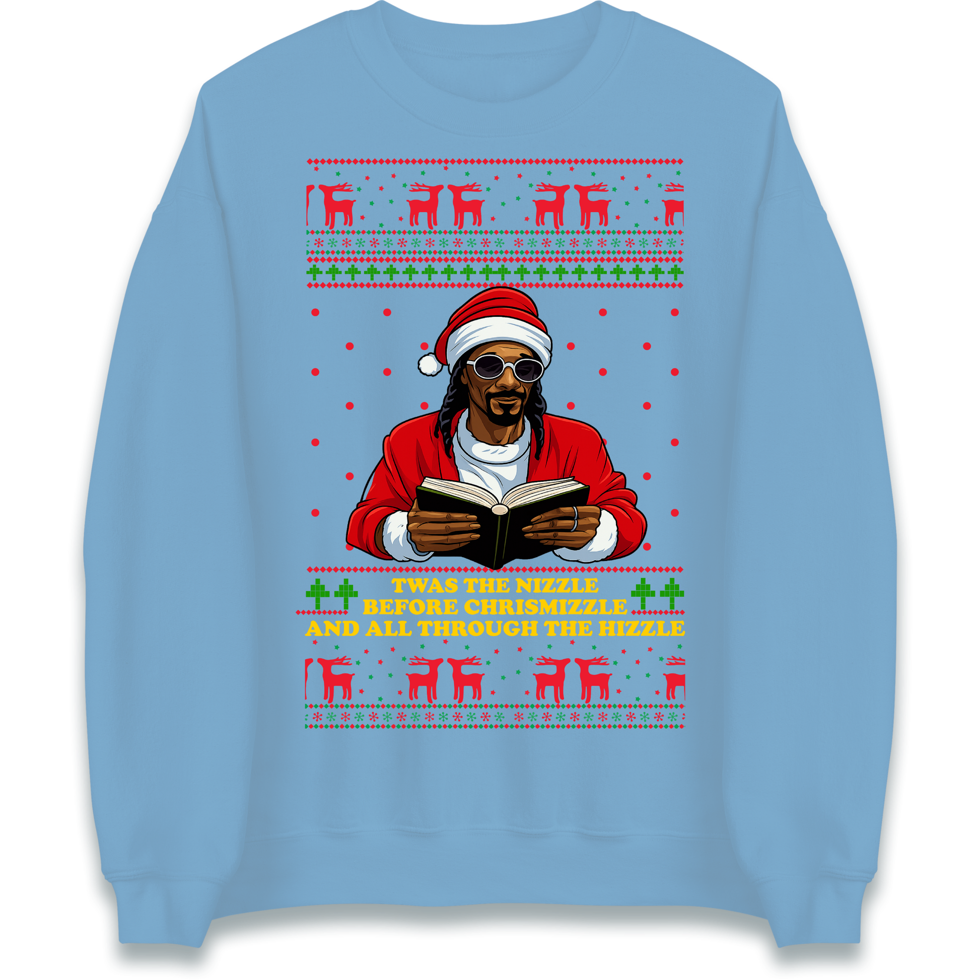 Snoop Dogg Nizzle Christmas Jumper