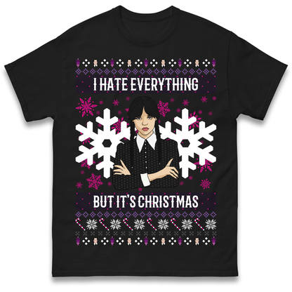 Wednesday addams Christmas T Shirt