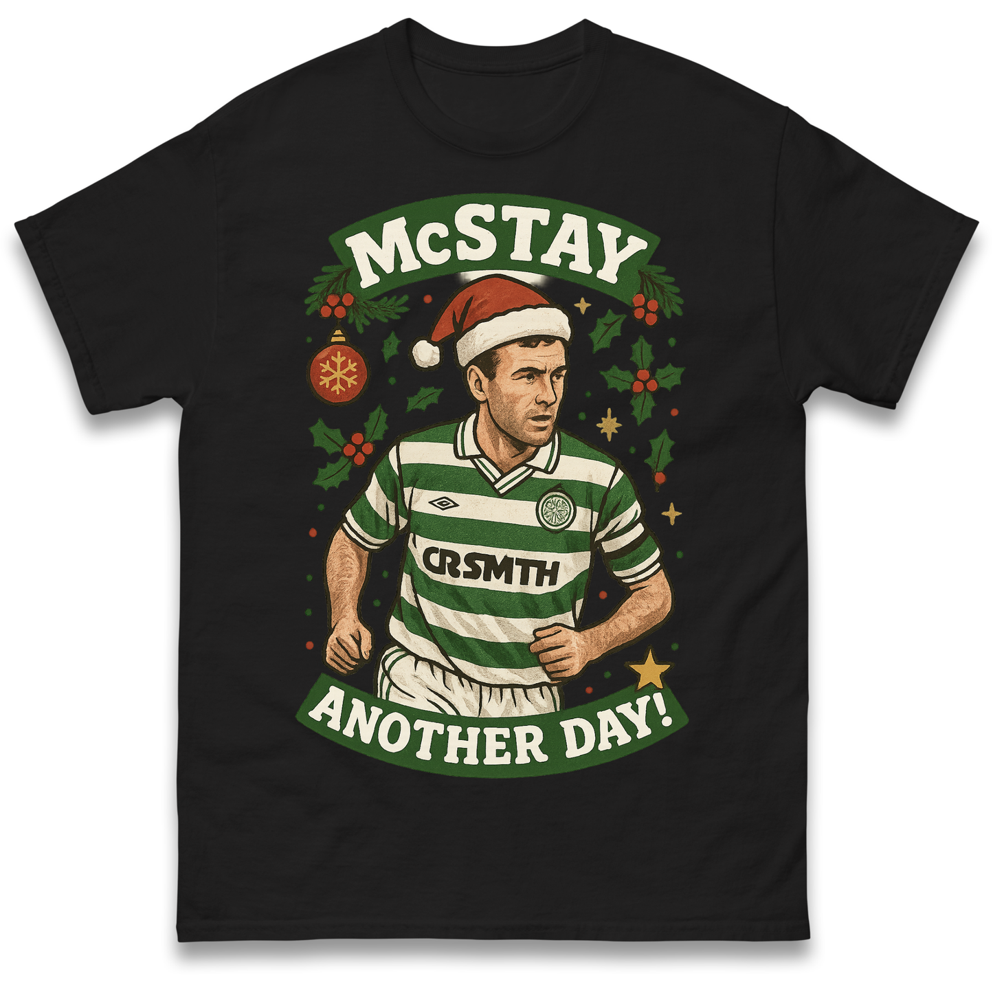 Paul McStay Celtic Christmas T Shirt