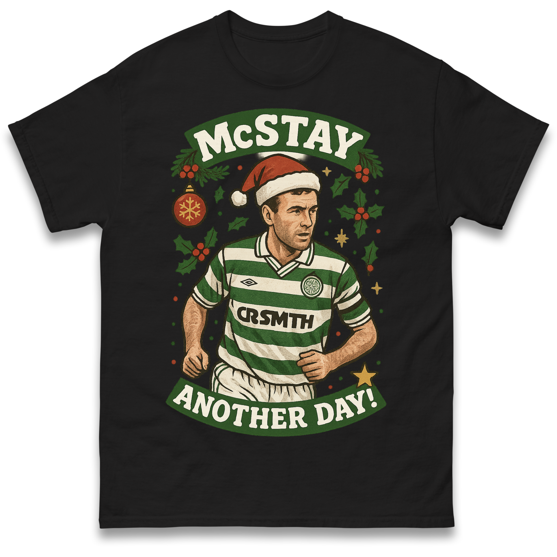 Paul McStay Celtic Christmas T Shirt