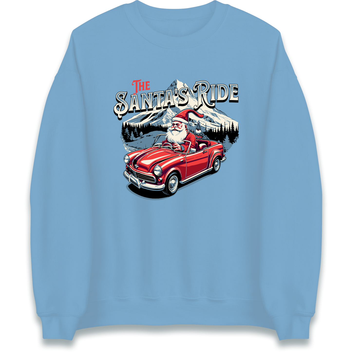 The Santas Ride Christmas Sweatshirt