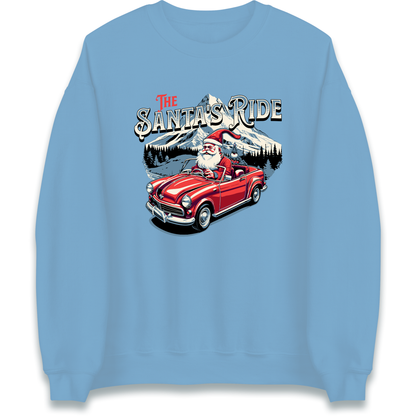 The Santas Ride Christmas Sweatshirt