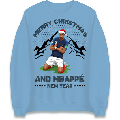 Mbappe Christmas Sweatshirt