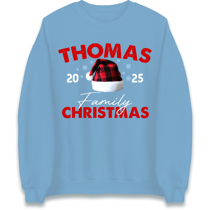Thomas Family Christmas Sweatshirt