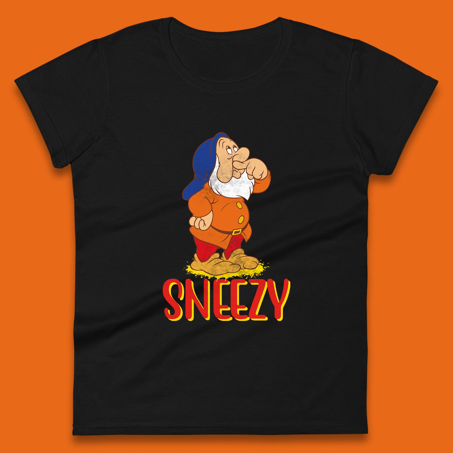 Seven 7 Dwarfs Disney Dwarfs Group Grumpy Sleepy Dopey Doc Sneezy Bashful Happy Disney Matching Outfit Disney Vacation Womens Tee Top