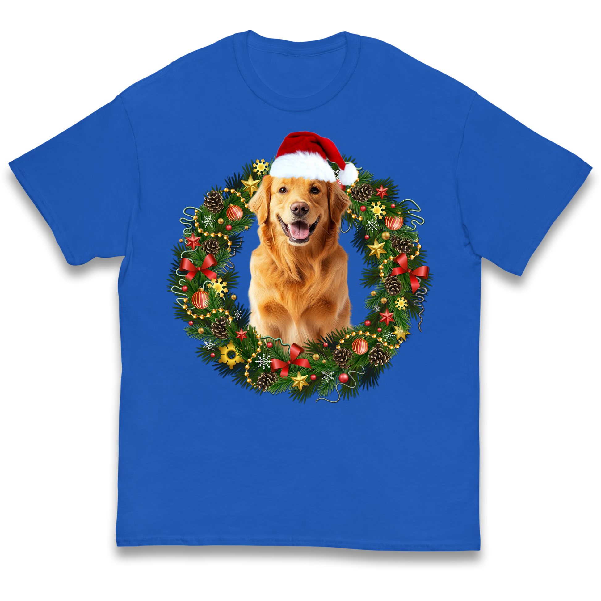 Dog Christmas kids t shirt