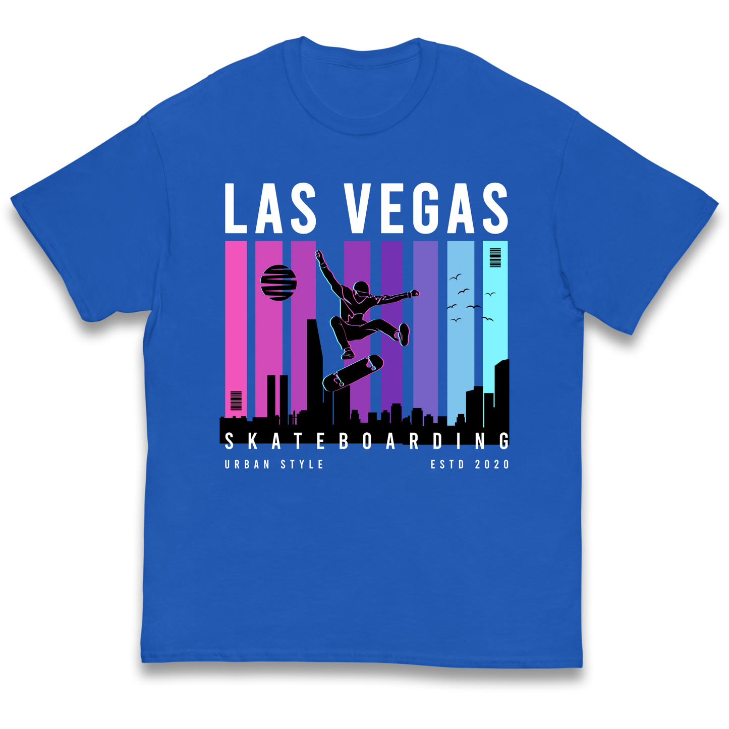 Las Vegas Skateboarding kids t shirt