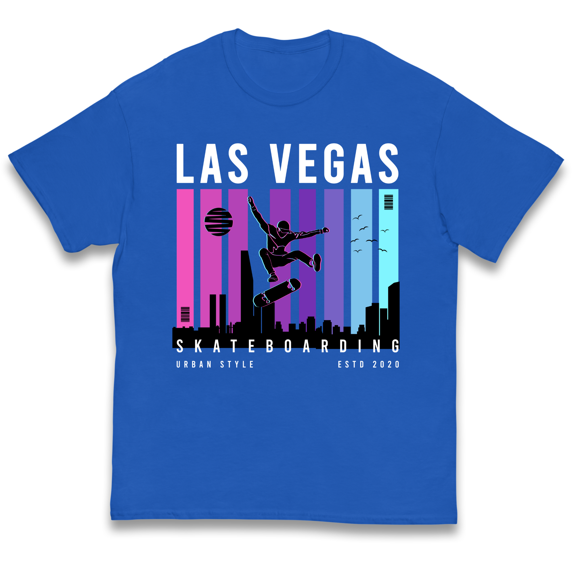 Las Vegas Skateboarding kids t shirt