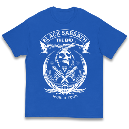 Black Sabbath The End World Tour Kids T Shirt