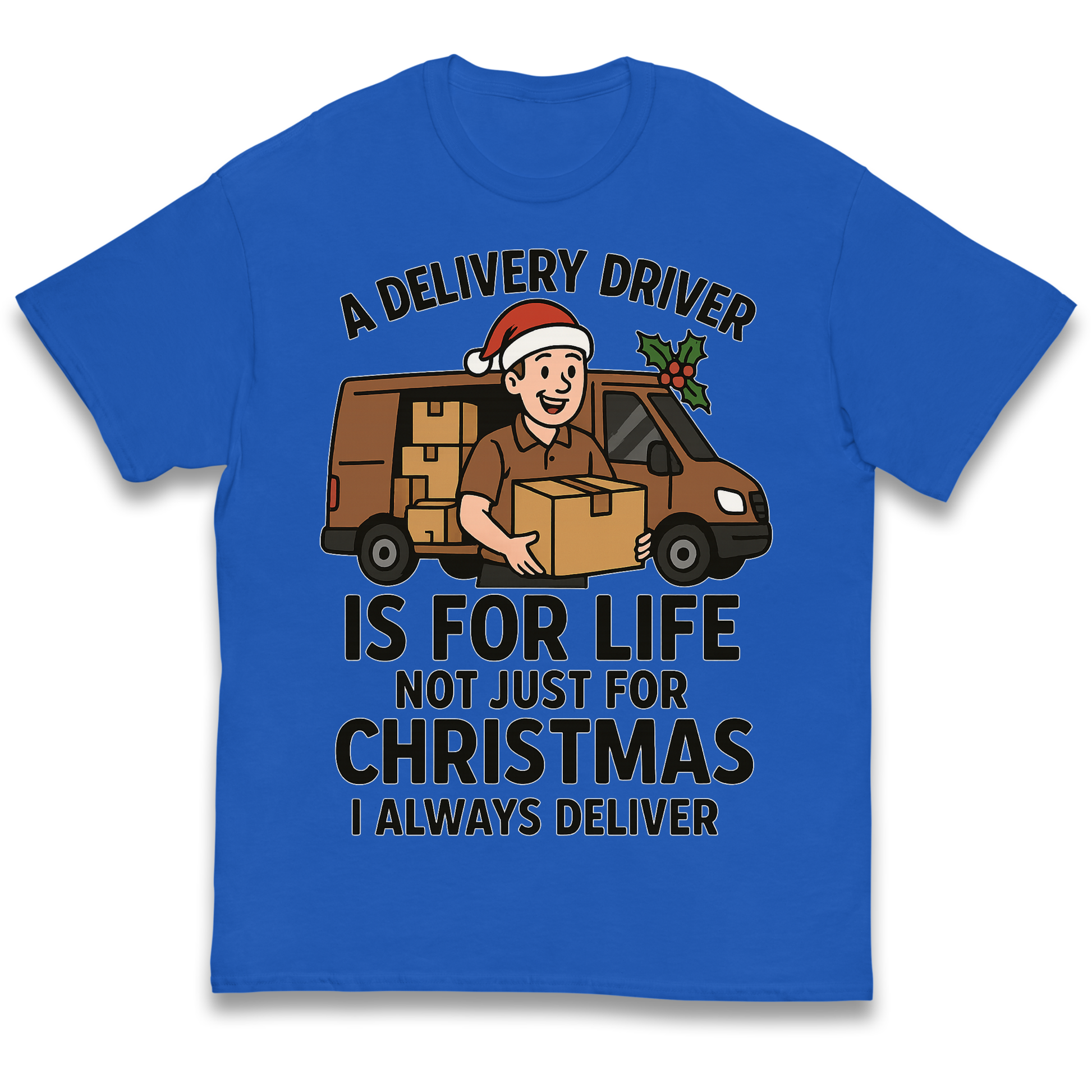 Delivery Driver Christmas Kids T Shirt
