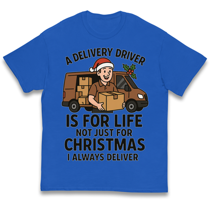 Delivery Driver Christmas Kids T Shirt
