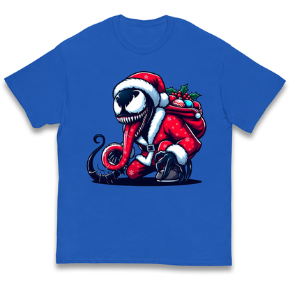 Venom Santa kids t shirt