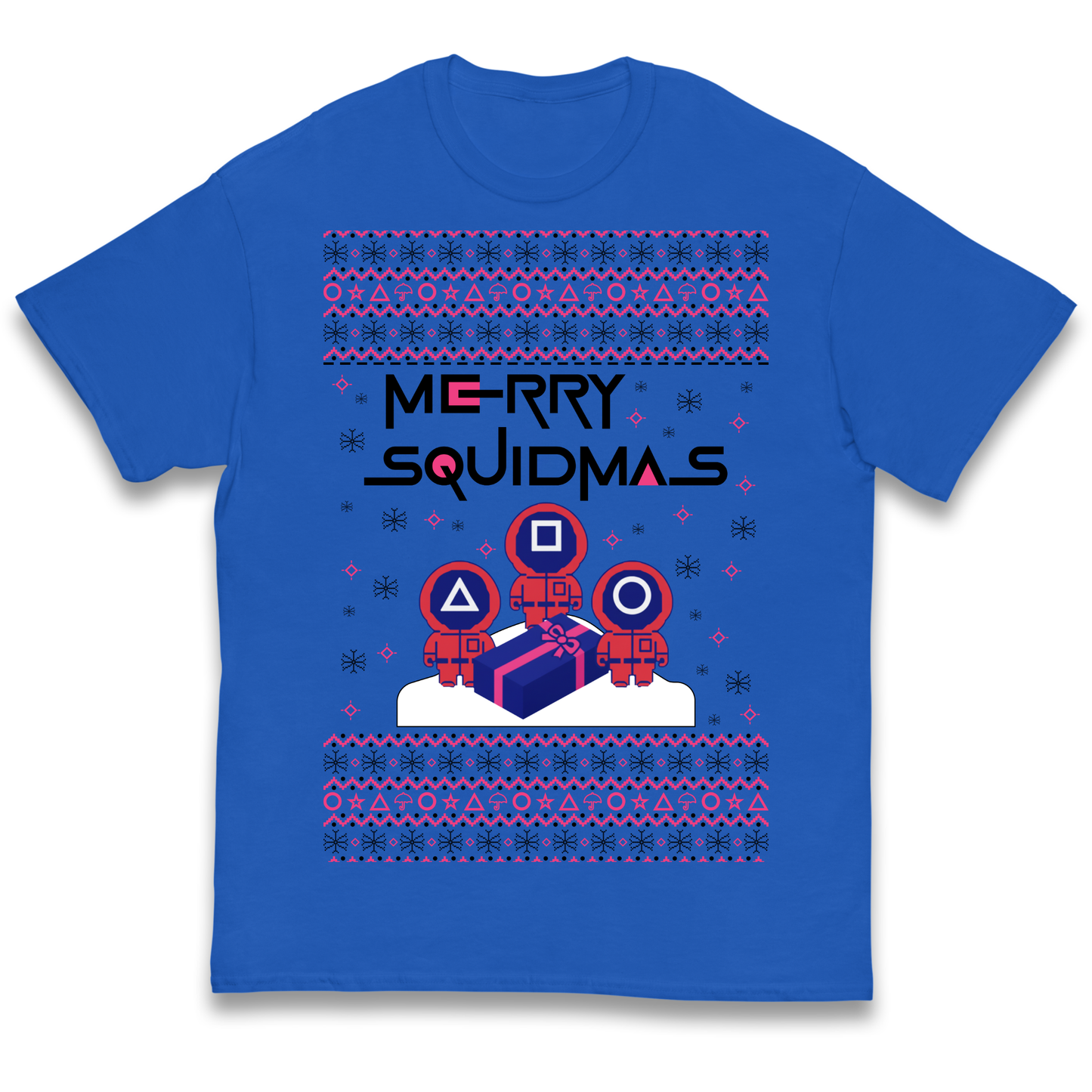 Squid Games Christmas Kids T Shirt