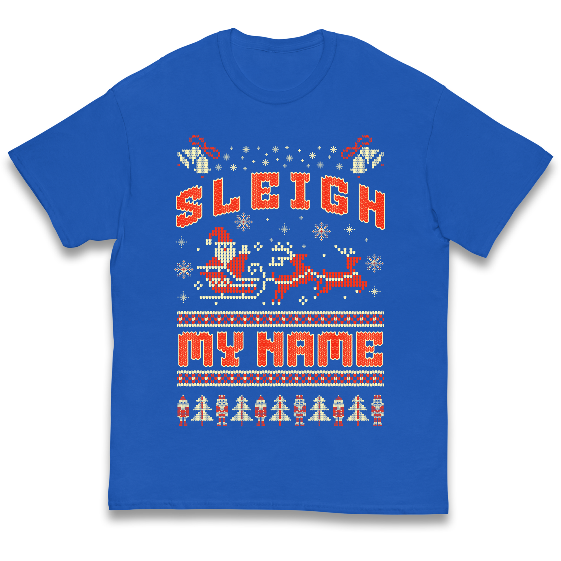 Sleigh My Name Christmas kids t shirt