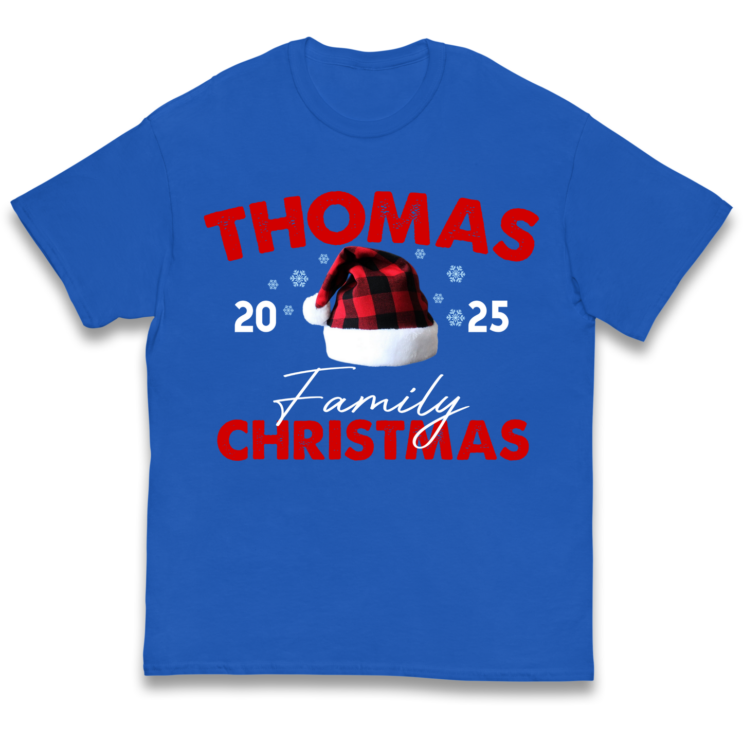 Thomas Family Christmas kids t shirt