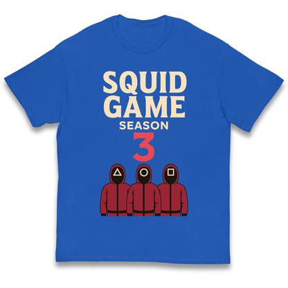 Squid Games Season 3 Kids T Shirt