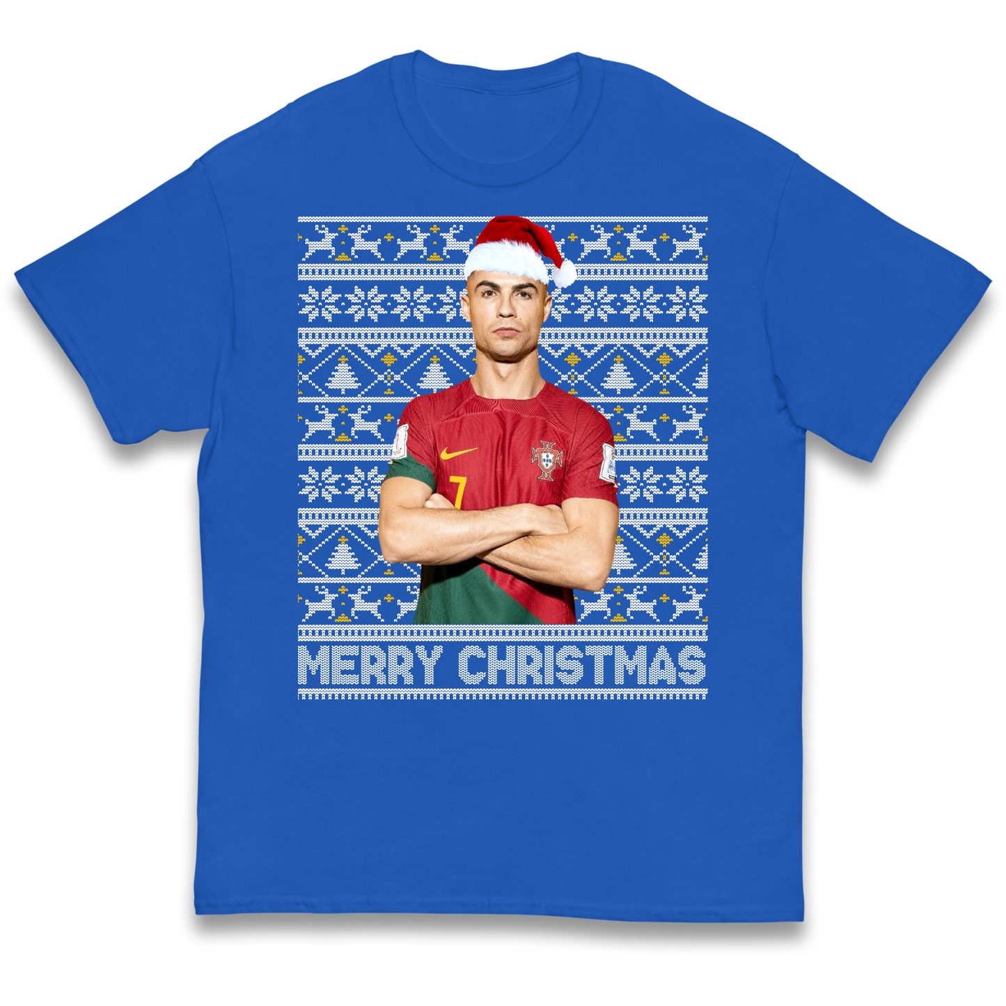 Merry Christmas Ronaldo kids t shirt