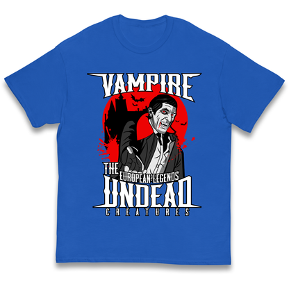 Vampire Undead kids t shirt
