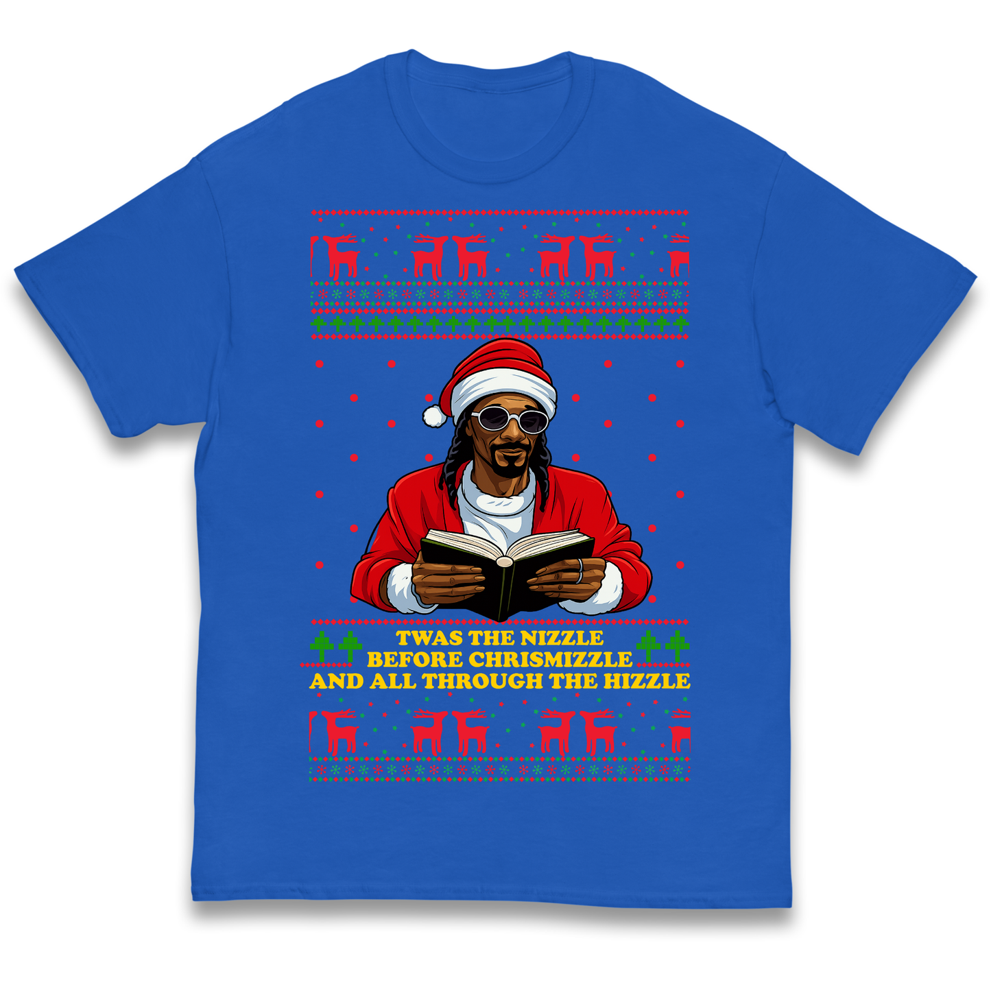 Snoop Dogg Nizzle Christmas Kids T Shirt