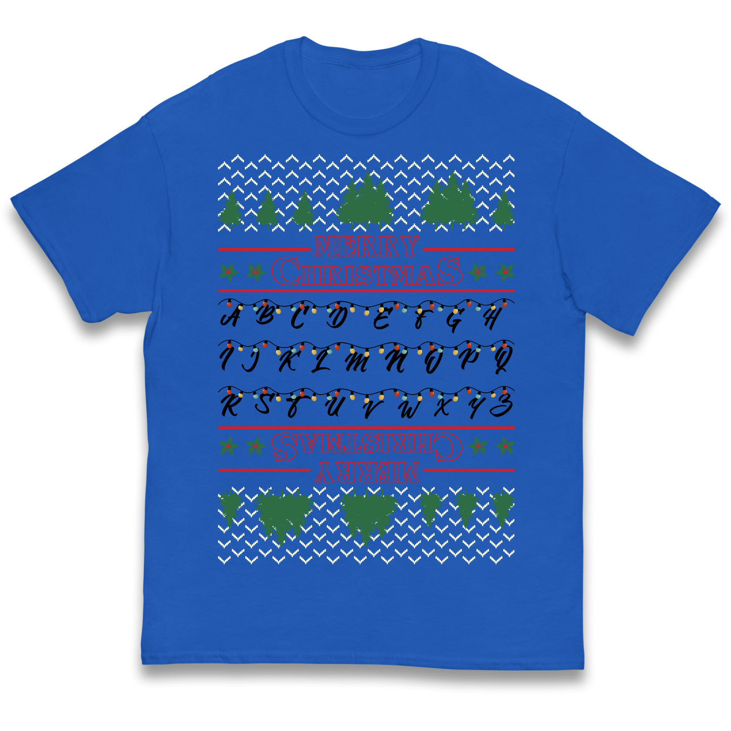 stranger things christmas jumper Kids T Shirt