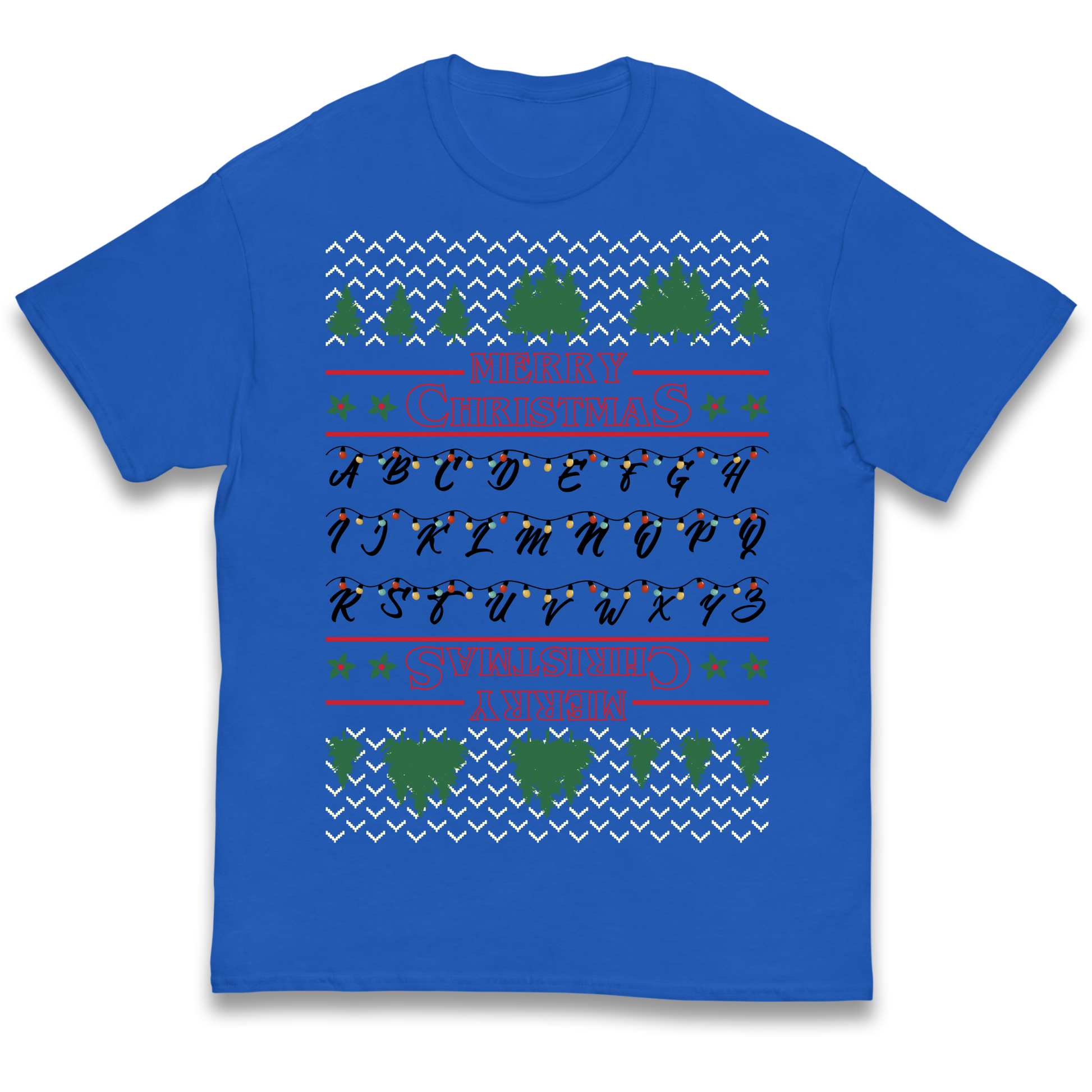 stranger things christmas jumper Kids T Shirt