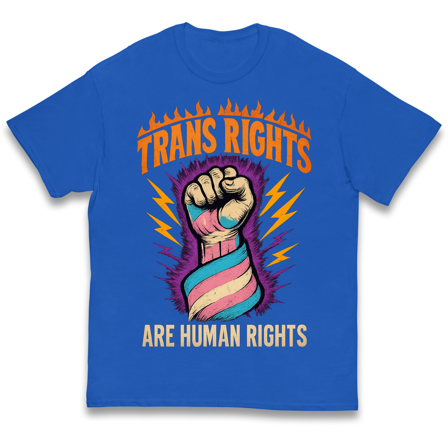 Trans Rights Are Human Rights kids t shirt