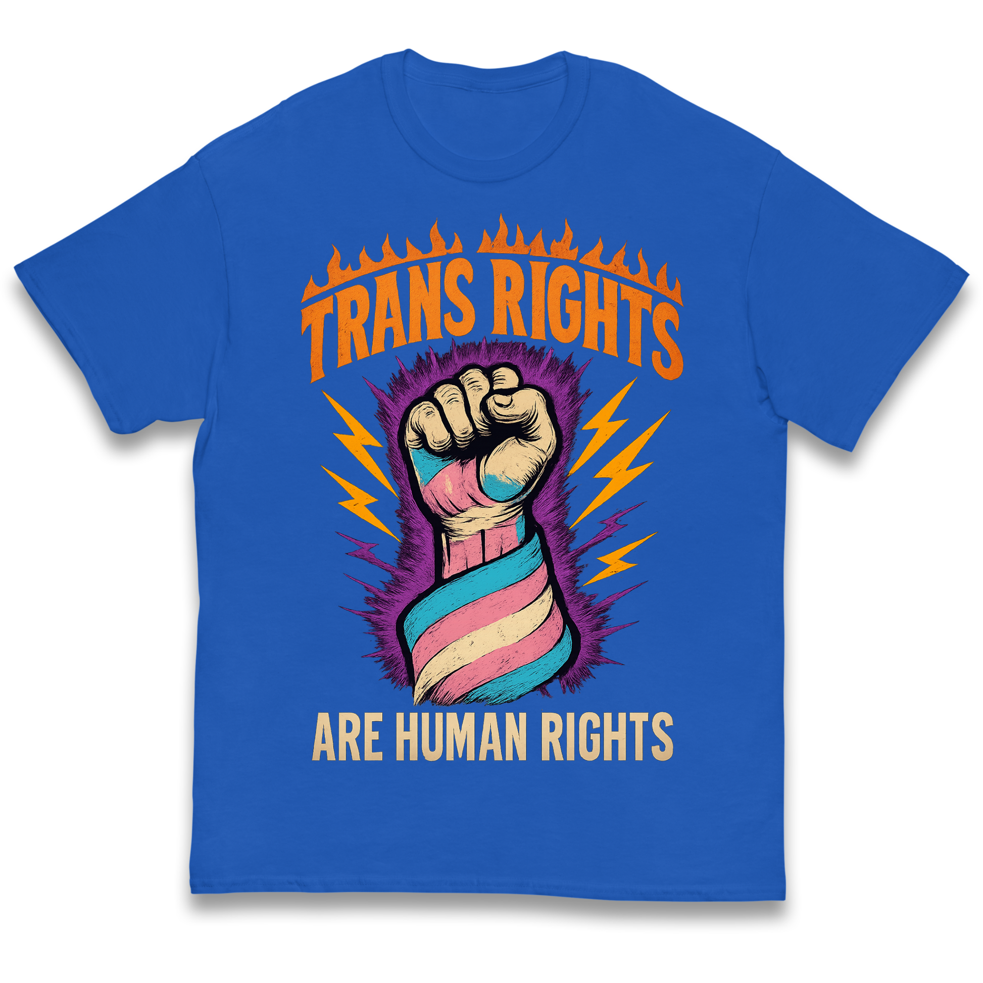 Trans Rights Are Human Rights kids t shirt