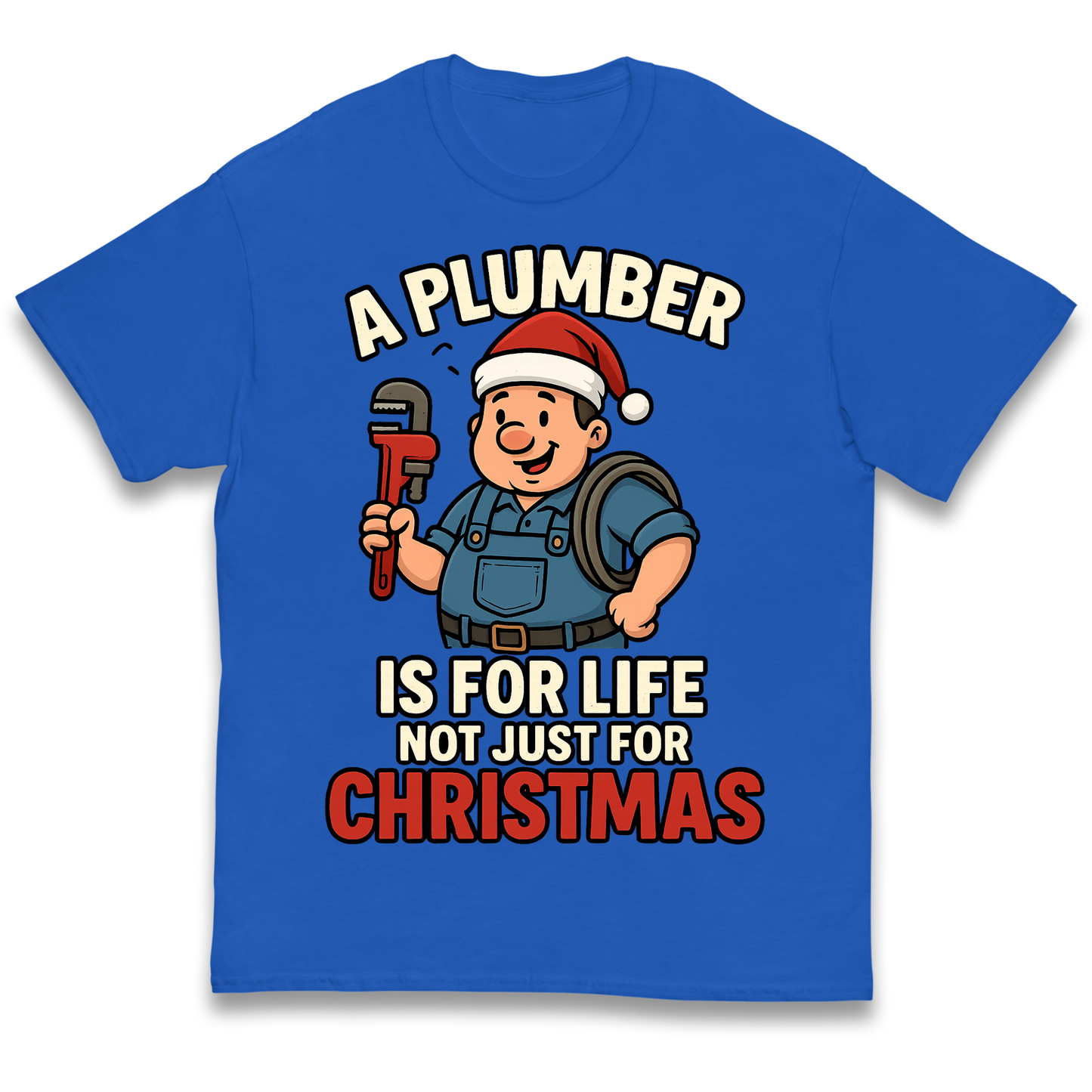 Plumber Christmas Kids T Shirt