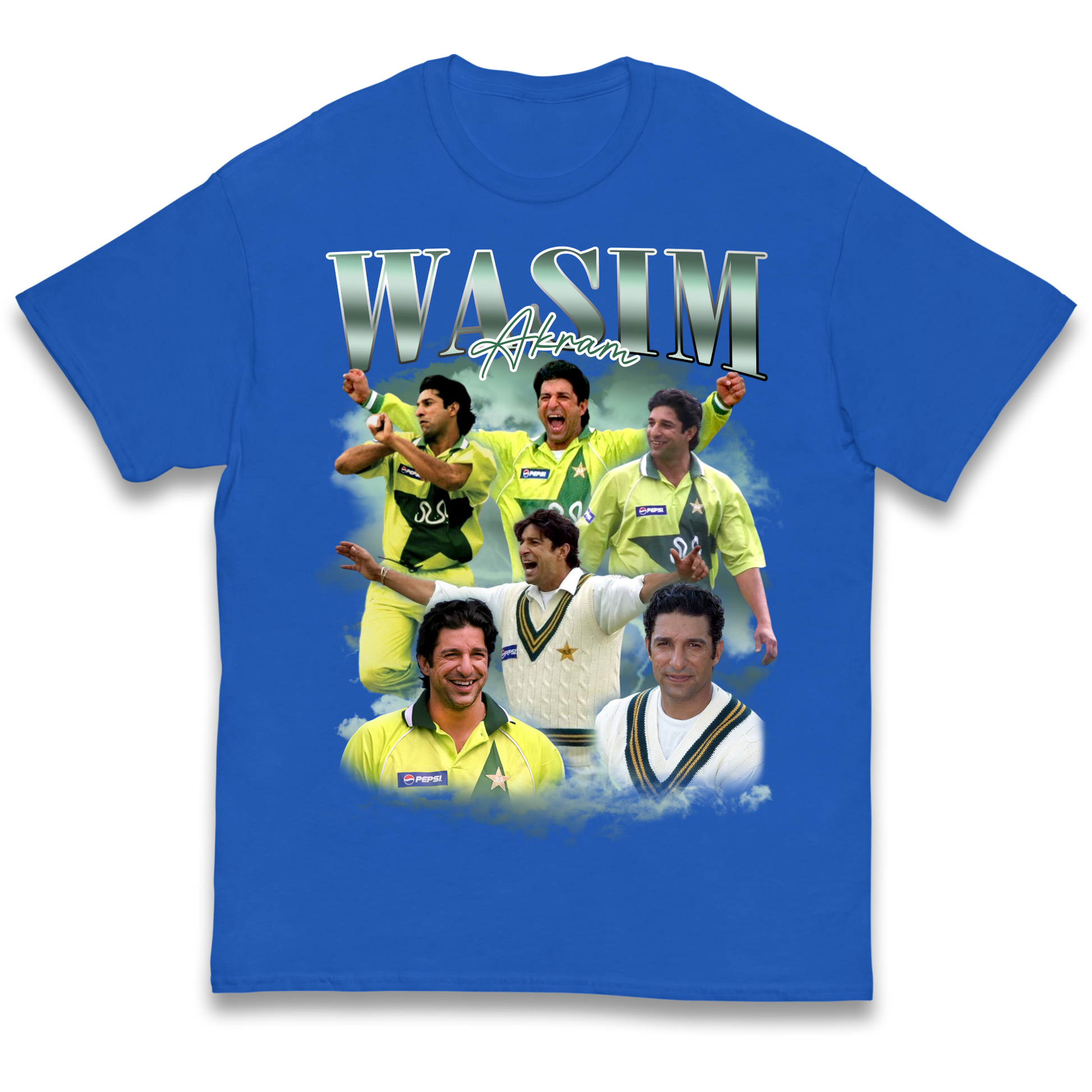Wasim Akram kids t shirt