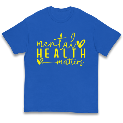 Mental Health Matters kids t shirt