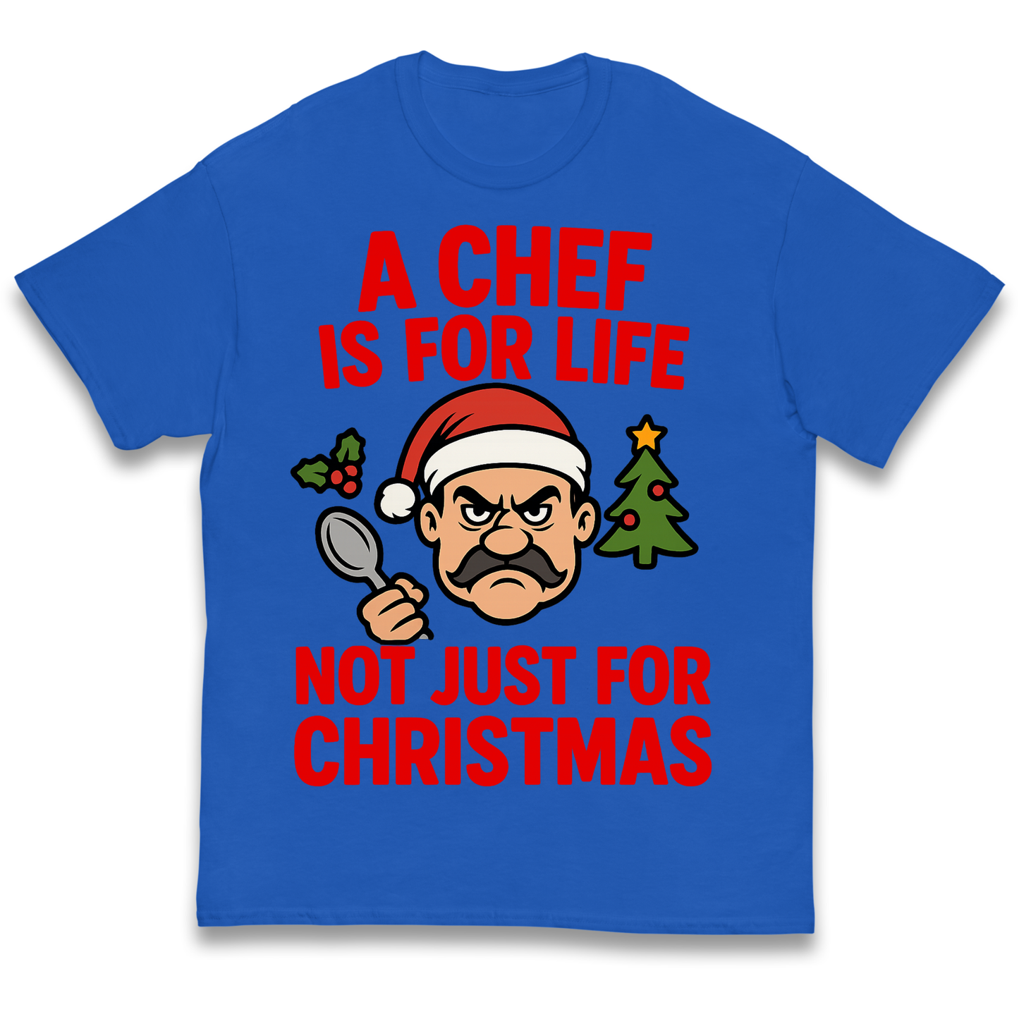 Chef Christmas Kids T Shirt