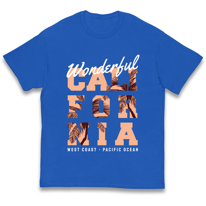 Wonderful California kids t shirt