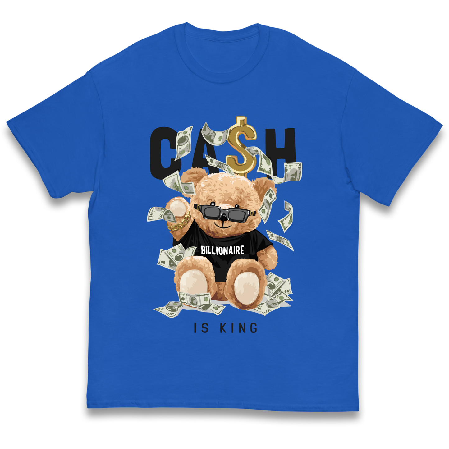 Teddy Bear Billionaire Streetwear kids t shirt