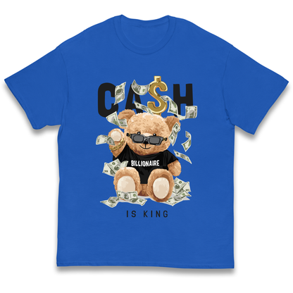 Teddy Bear Billionaire Streetwear kids t shirt